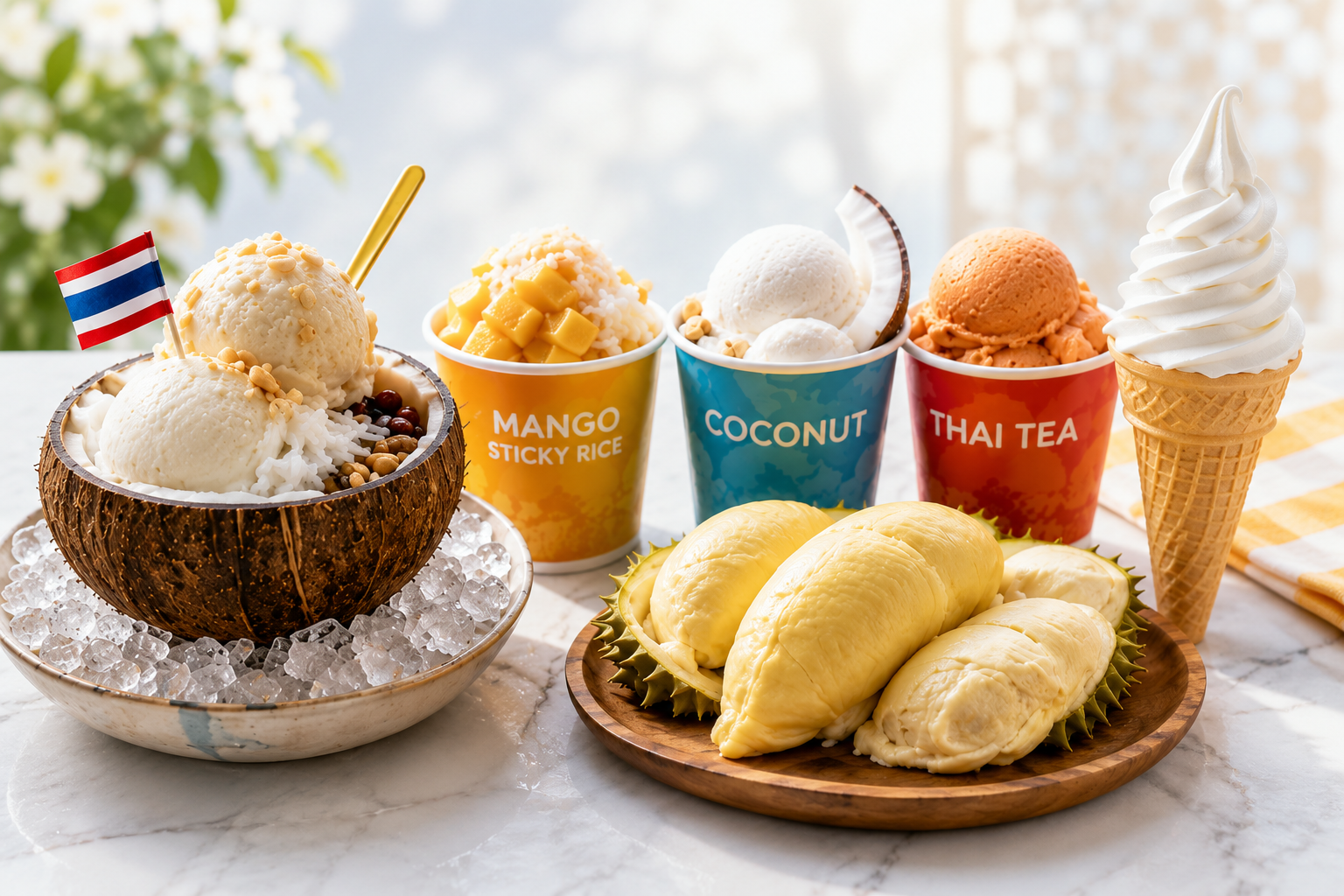 タイのアイスクリーム市場が成長を継続ー健康志向と価格競争が新たな市場を形成