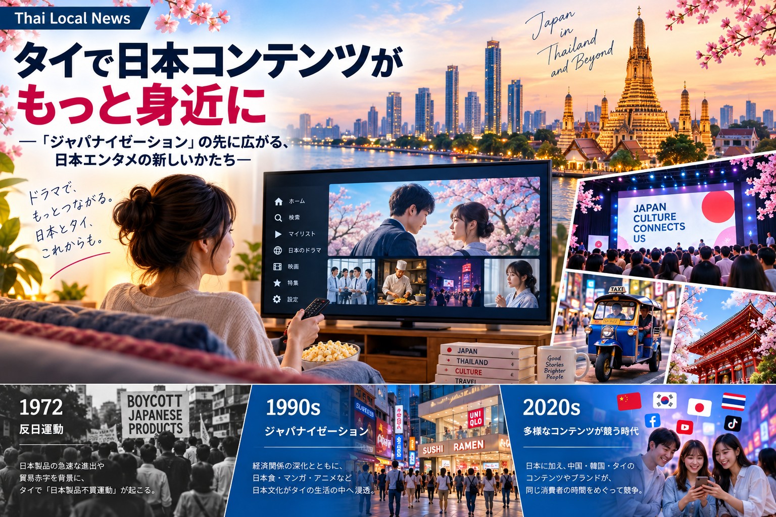 「VIVANT」もタイへ　日本コンテンツがもっと身近に「ジャパナイゼーション」の先に広がる、日本エンタメの新しいかたち―